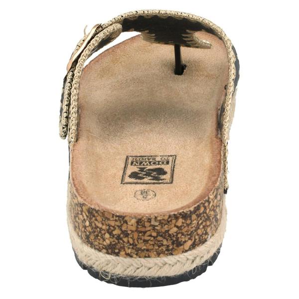 Down to Earth Ladies Down To Earth Toe Post Sandals F12105