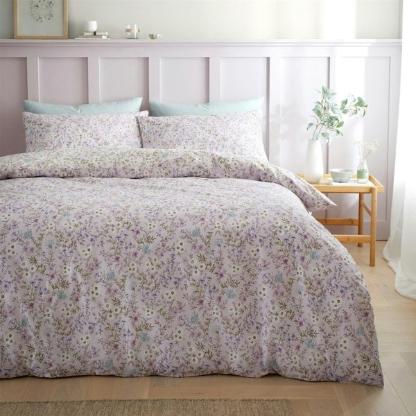 Bianca Ditsy Floral Lilac Duvet Cover Set