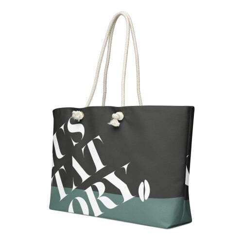 Anchor & Crew GUSTATORY Signature Oversized Weekender Tote Bag