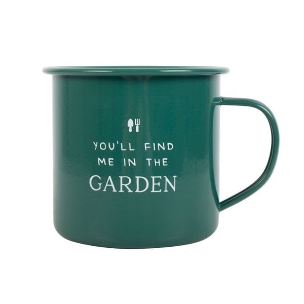 Serano Find Me in the Garden Enamel Mug