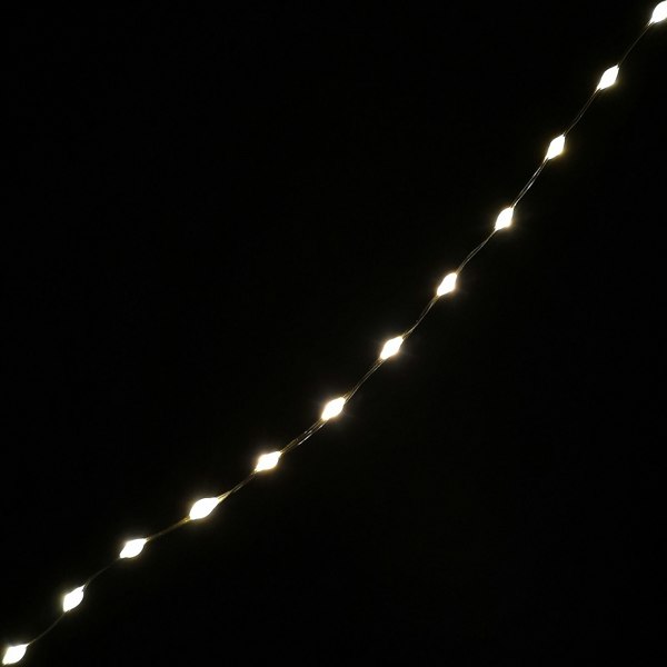 Samuel Alexander 6.4m Compact MicroBrights Christmas Lights with 400 LEDs in Warm White