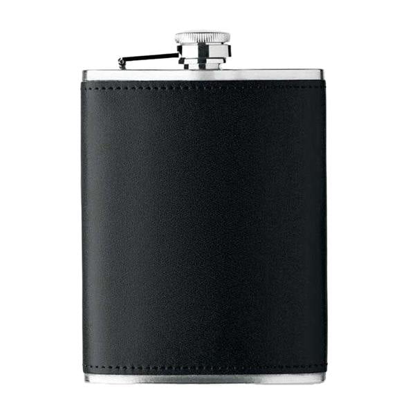 MidOcean Slim 200ml Hip Flask - Black - 