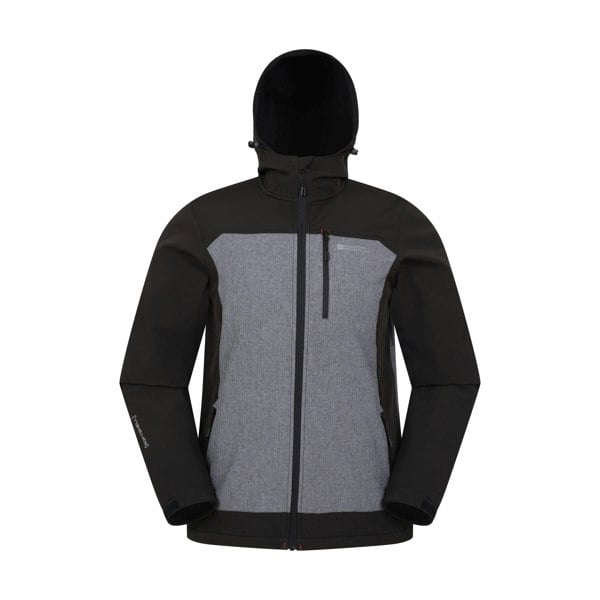 Mountain Warehouse Mens Illuminate II Soft Shell Jacket - Dark Grey