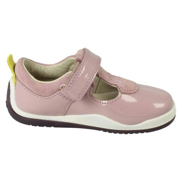 Clarks Girls Clarks Casual T-Bar Shoes Noodle Bright T