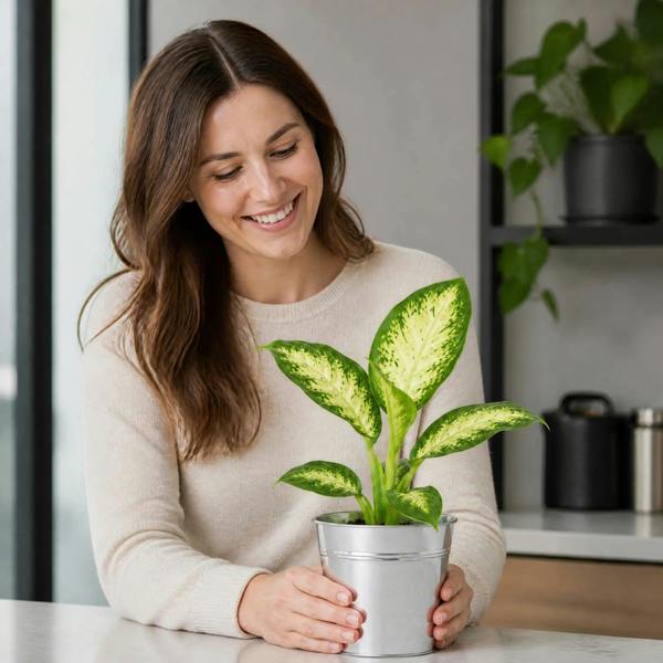 Dieffenbachia Camilla Dumb Cane 12cm Pot Plants By Post
