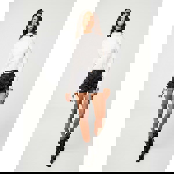 Pink Vanilla Ribbed Jumper