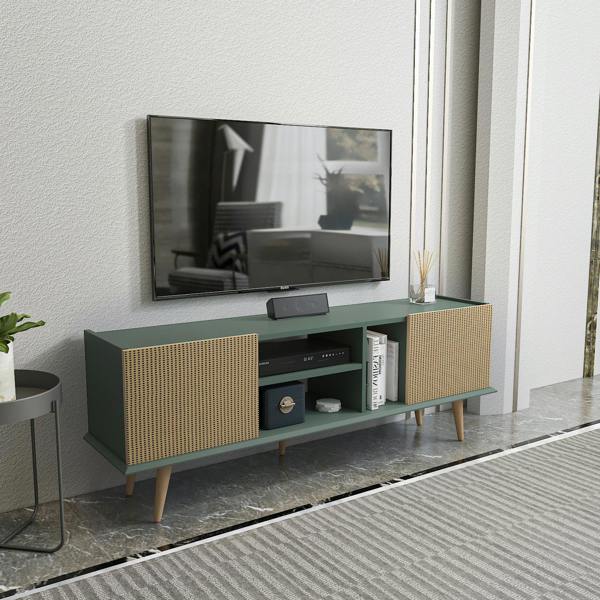 Decorotika Ekvador Modern TV Stand TV Cabinet for TV's up to 65"