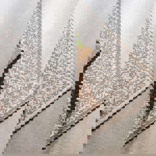 Meekly Indoor - Outdoor Reversible Beige Rug