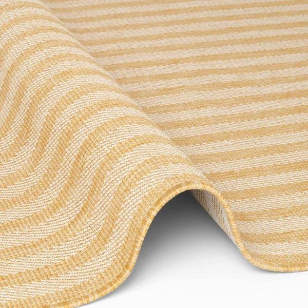 Close-up of a textured fabric with wavy pattern on a white background