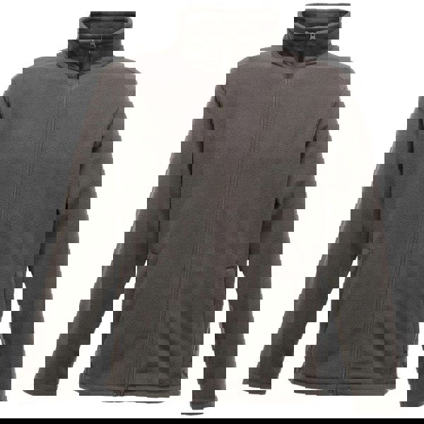 Regatta Professional Mens Plain Micro Fleece Full Zip Jacket (Layer Lite) - Seal Grey