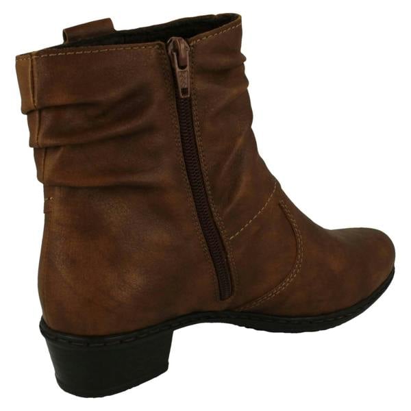Rieker Ladies Rieker Fleece Lined Ankle Boots Y0771/24