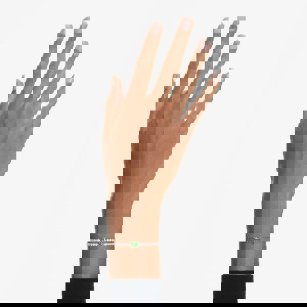 Swarovski Matrix Tennis Green Zirconia Crystal Bracelet 5693411