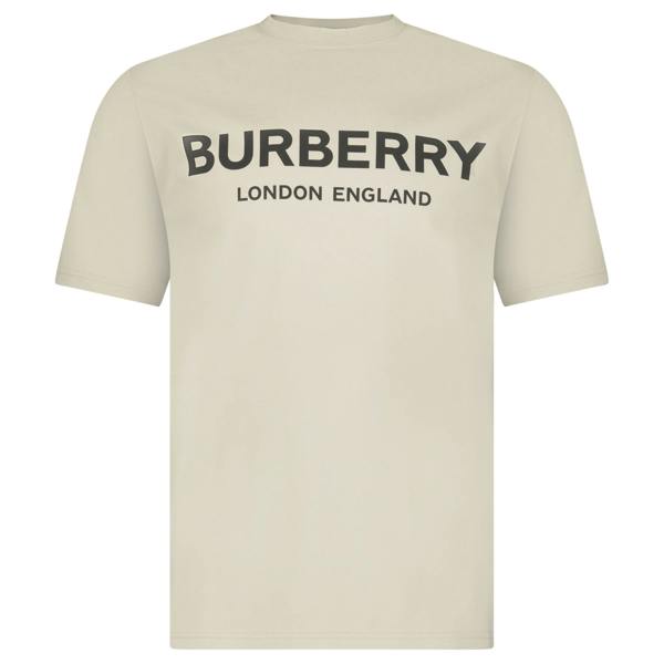 Burberry 'Ellison' Logo Print T-Shirt Lichen - chancefashionco