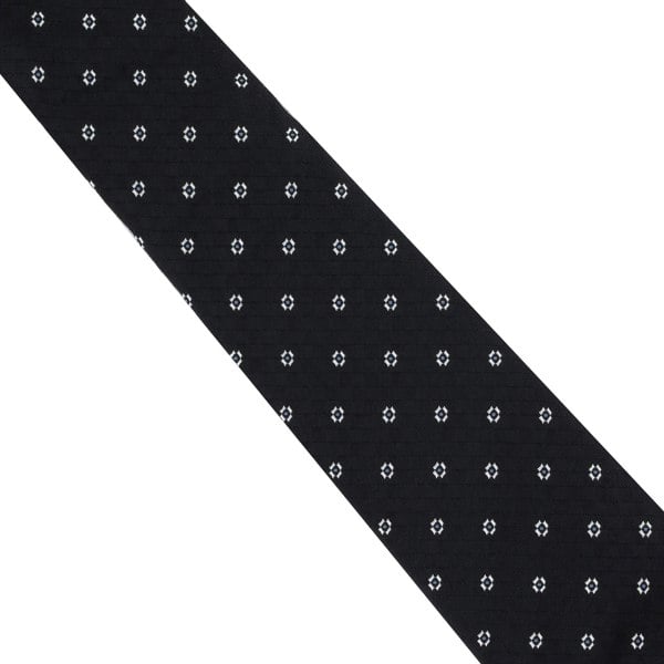 Dunhill luxurious mulberry silk tie in a textured floral neats pattern