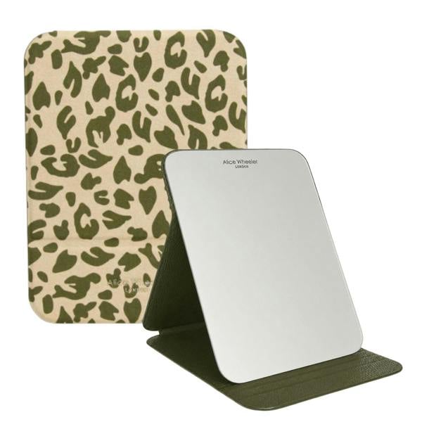 Alice Wheeler Folding Travel Vanity Mirror  Boxed For Gifting