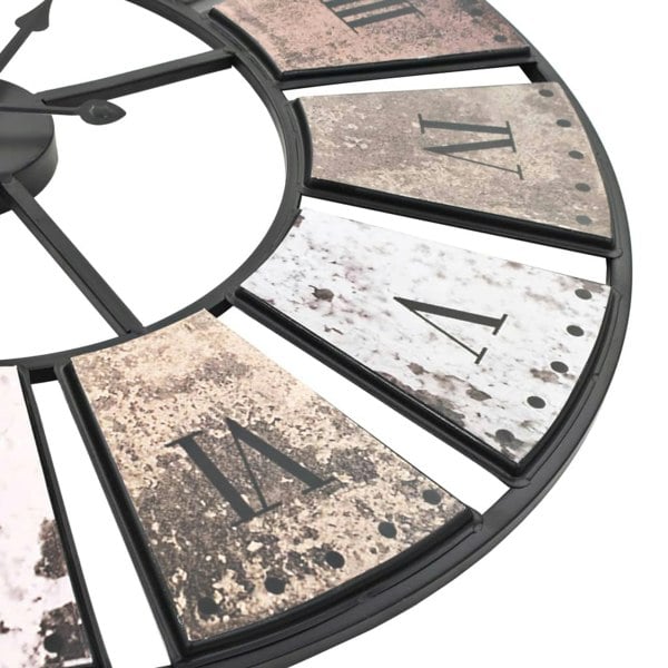 Berkfield Vintage Wall Clock with Quartz Movement 60 cm XXL