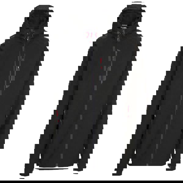 Trespass Mens Marlon Soft Shell Jacket - Black