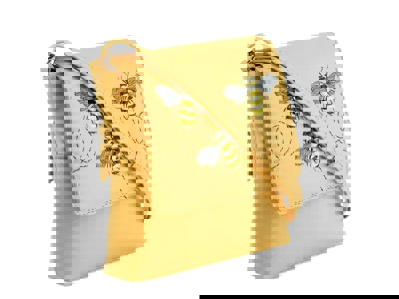 Mala Leather Suri Bee Small Crossbody Bag – Genuine Soft Leather