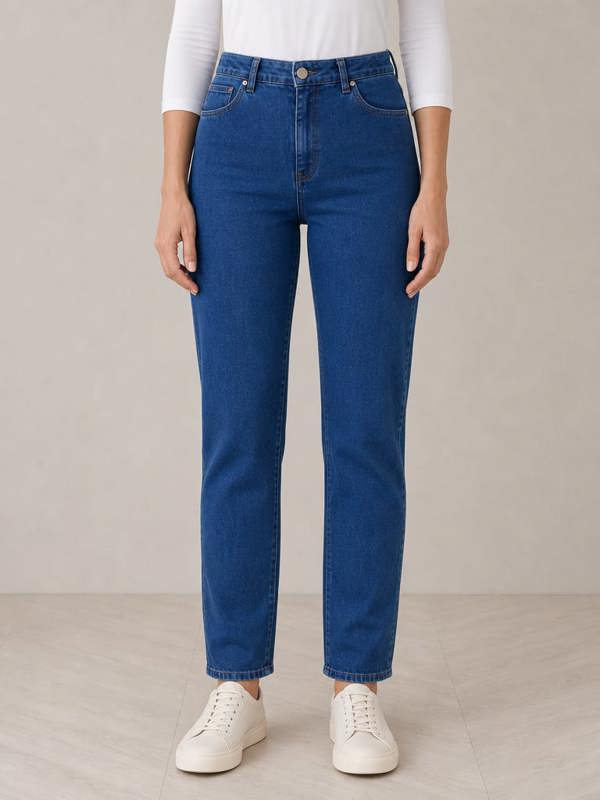 PennyPlain 5 Pocket Denim - Blue Wash Short