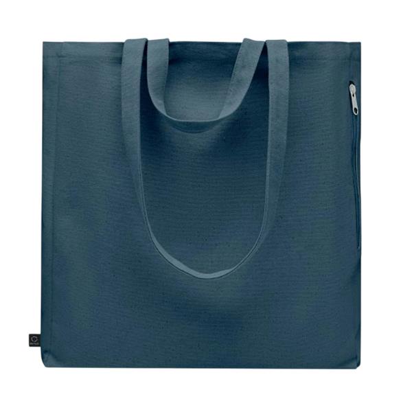 MidOcean GAVE Recycled Cotton Shopper Bag - Blue