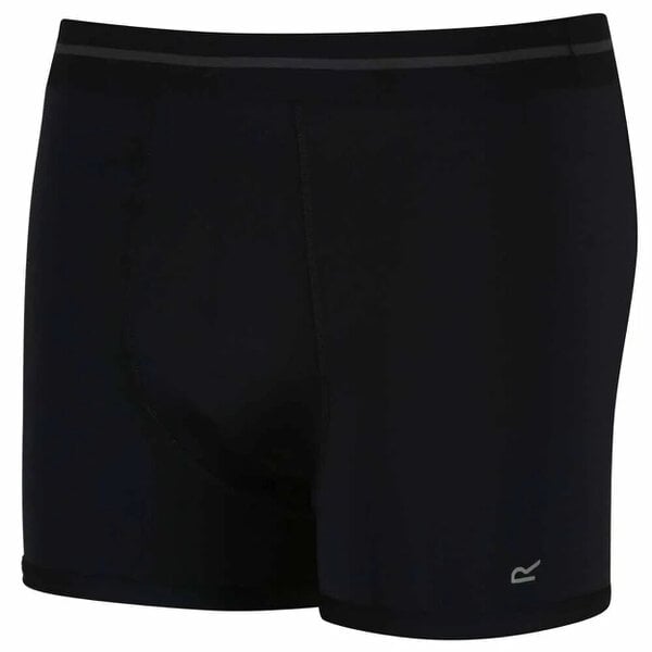 Regatta Mens Performance Boxer Shorts (3 Pack) - Ebony/Navy/Black