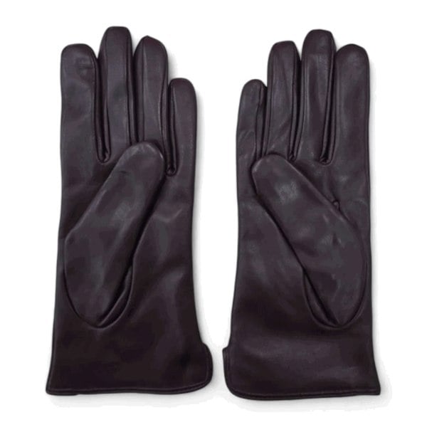 Infinity Leather Women’s Genuine Leather Wool Lined Touchscreen Gloves