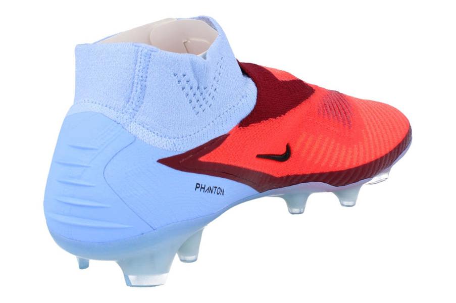 Nike Phantom 6 High Elite Fg Mens Football Boots Hj2147 Soccer Cleats  400 - Royal Tint Bright Crimson 400 - Photo 2