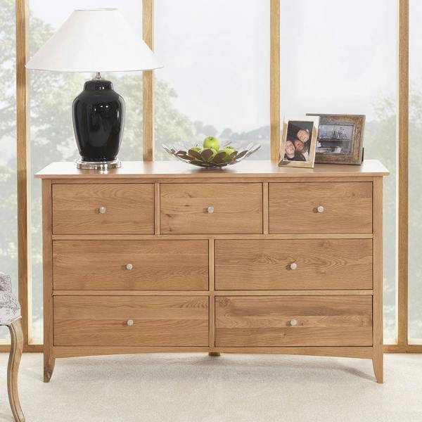 Edward Hopper Large 3 Over 4 Chest of Drawers Assembled Wide Chest