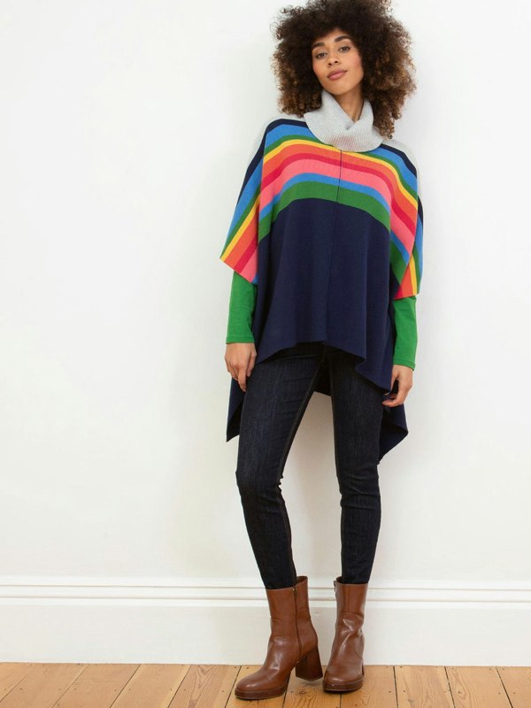 Kite Organic Poole Knit Poncho