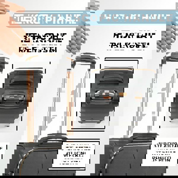 Gino Ferrari Biella Soft Shell Suitcase Lightweight Hold Luggage with Tested Wheels