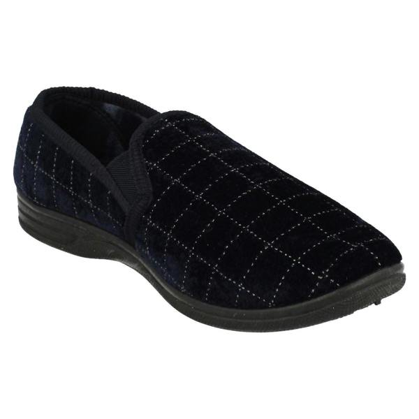 Spot On Mens Spot On Slip On Casual Slipper Shoes