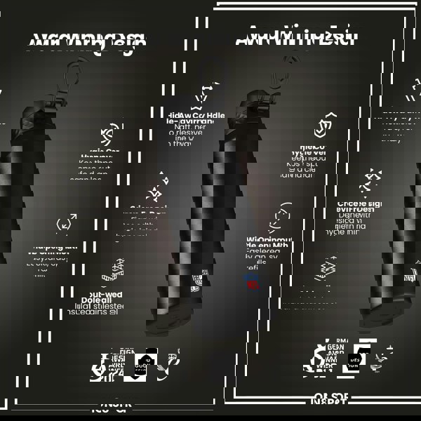 ION8 NFL x ION8 Insulated Steel Water Bottle, NFL Broncos, 750ml (24oz)