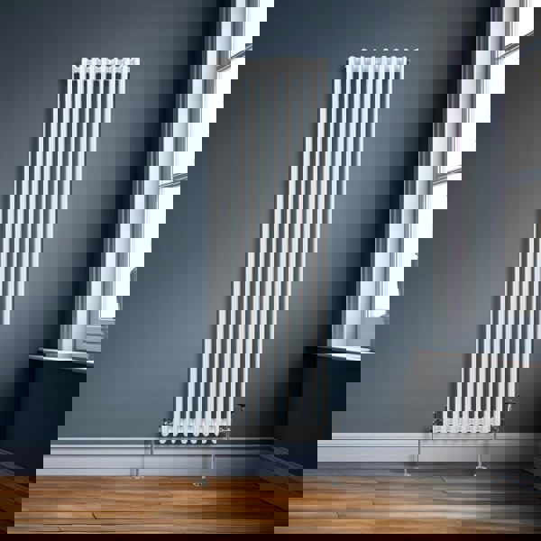 Monstershop Traditional 3 Column Radiator - 1800 x 472mm - White