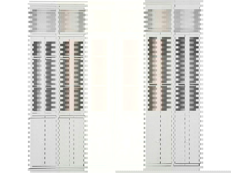 Dorel Home Anita Wall Unit I white lacquer