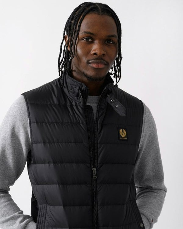 Belstaff Mens Circuit Gilet - Black