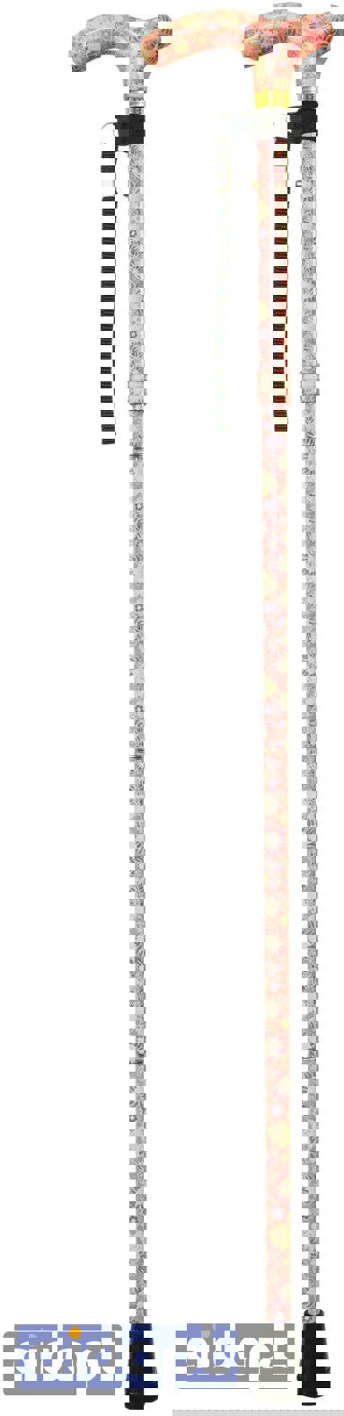 Aidapt Folding Walking Stick Printemp