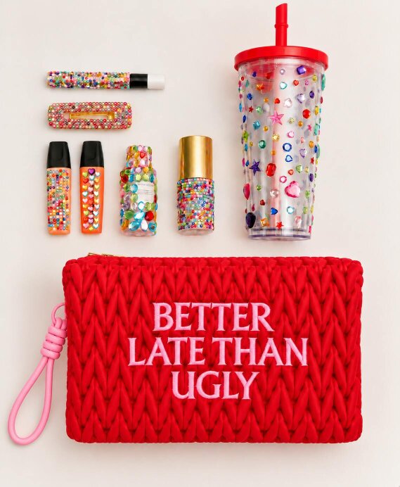 Lilly Loves Better Late Than Ugly Cosmetic Bag