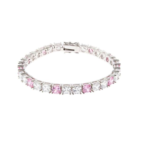 Cachet London Adele Silver  Rose Tennis Bracelet