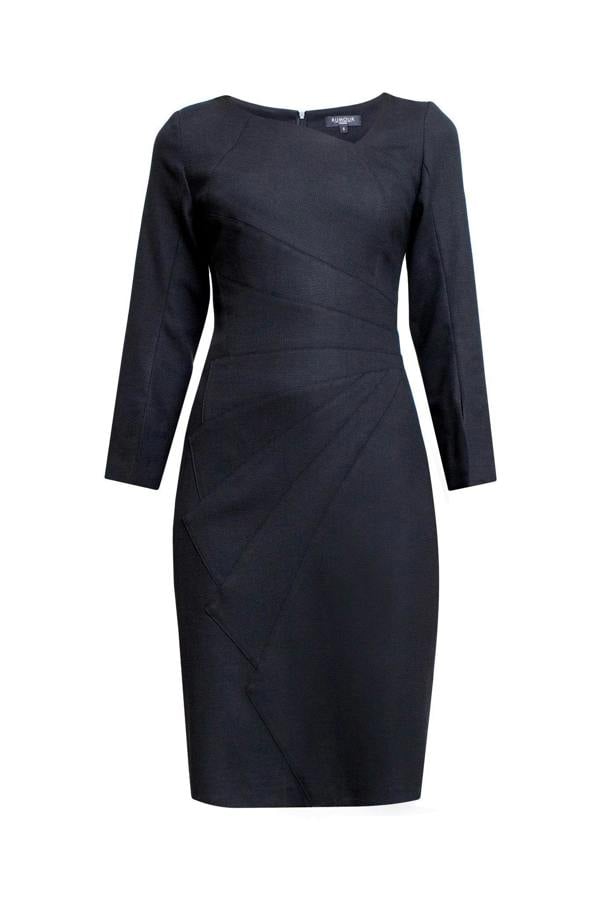 Rumour London Alice tailored dress with asymmetric neckline