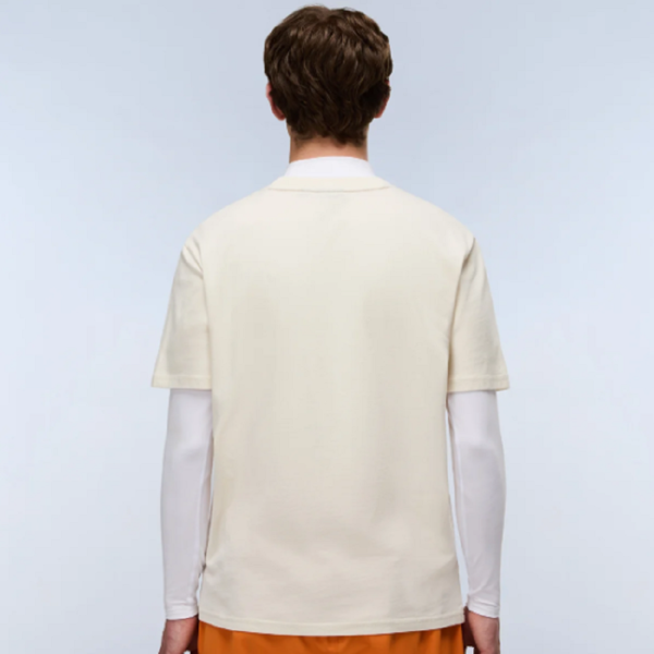 Napapijri Fiemme Jersey Short Sleeve T-Shirt - Beige
