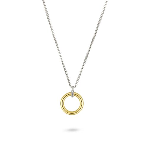 Gold Trip Two Tone Door Knocker Pendant