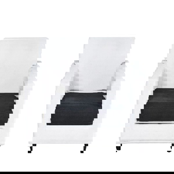 Anyhouz Anyseat Sofa Cover Black Polyester Thick Stretchable Cushion For Living Room 1Pc Normal Size 225-275cm