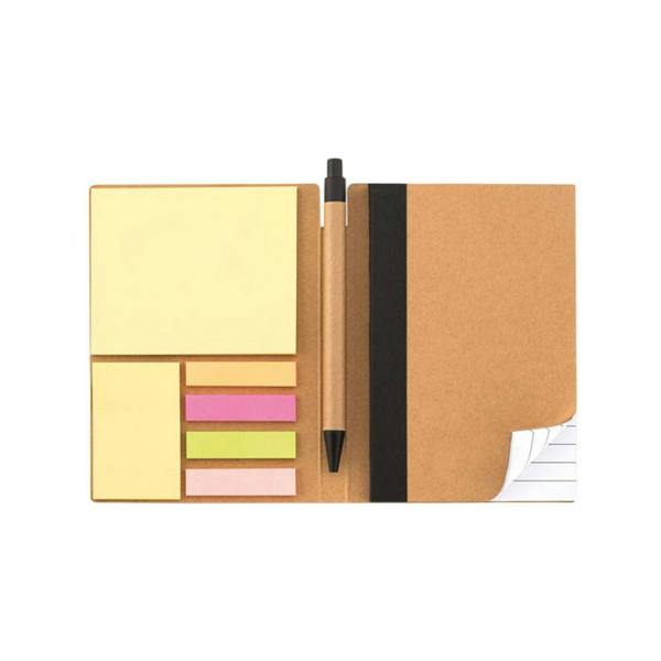MidOcean Reconote Notepad And Pen - Black - 
