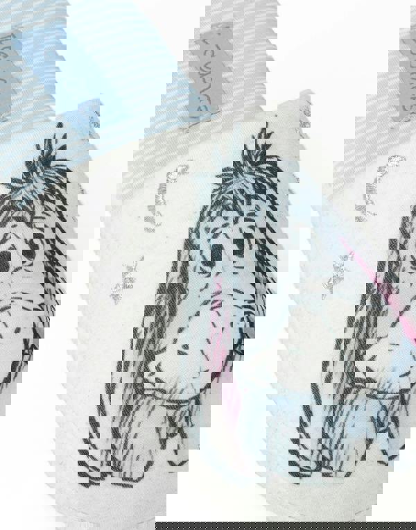 Disney Womens Grey Winnie The Pooh Mule Slippers