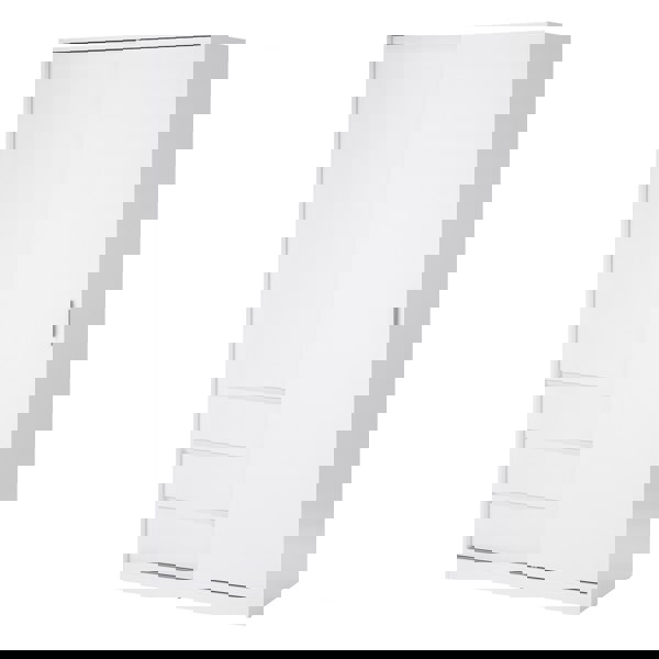 Furniture To Go Naia Wardrobe with 1 Sliding door + 1 door + 3 drawers in White High Gloss