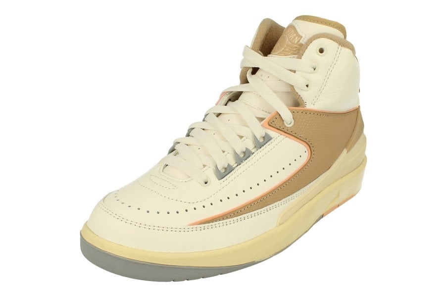 Nike Air Jordan 2 Retro Womens Trainers Dx4400  118 - Sail Desert Sunset Haze 118 - Photo 0