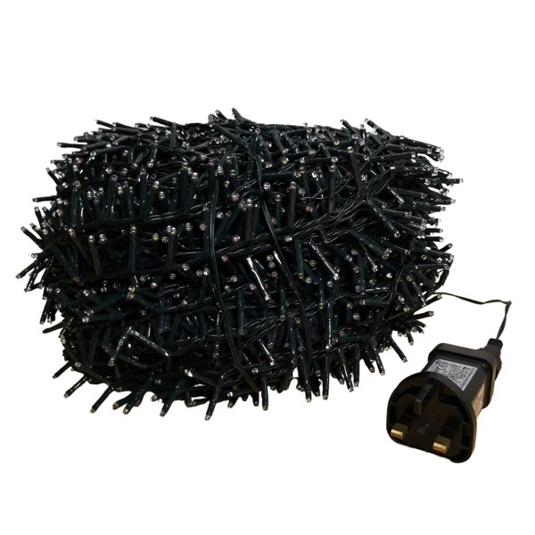 Samuel Alexander 6m Treebrights Christmas Lights with 240 LEDs in Multi-Coloured with Timer