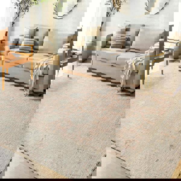 Livabliss Becki Owens Marlene-Vintage Pink Brown Traditional Vintage Boho Rug