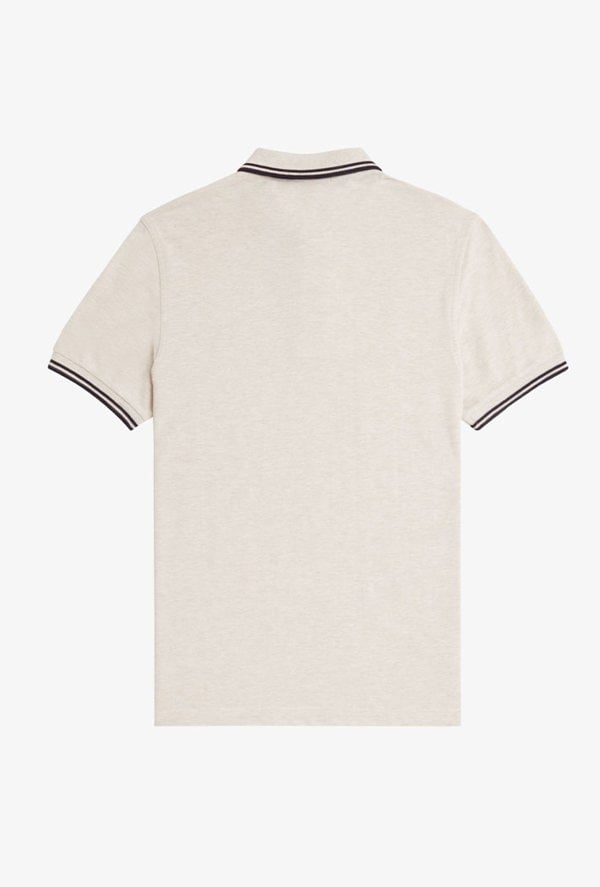 Fred Perry Men's Twin Tipped Polo Shirt - Beige