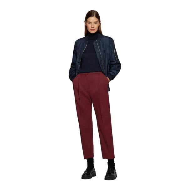 Boss Womens/Ladies Tedah Trousers - Red - 